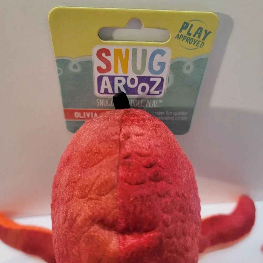 Snug Arooz Play Party Octopus Plush Toy – Olivia the Octopus – New With Tags